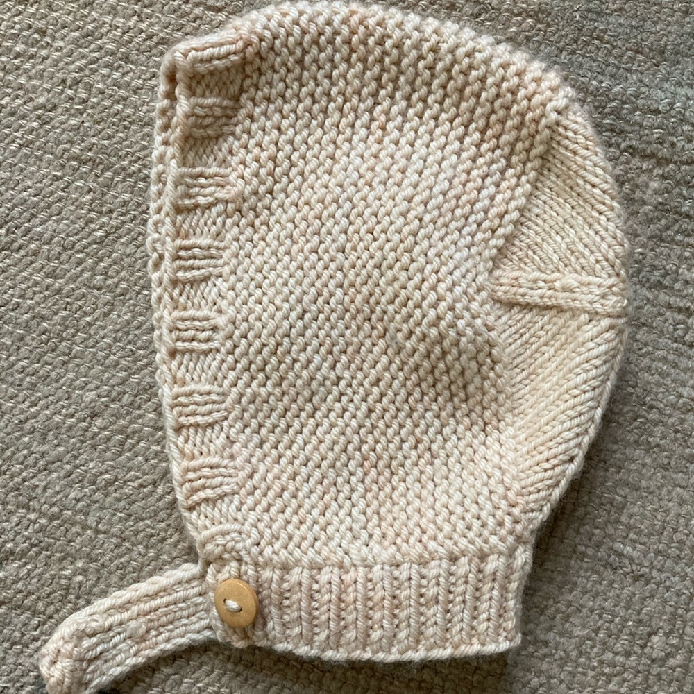 Misha and Puff Baby Bonnet Size 0-6 months